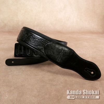 Zemaitis ( ゼマイティス )<br> Embossed Leather Strap