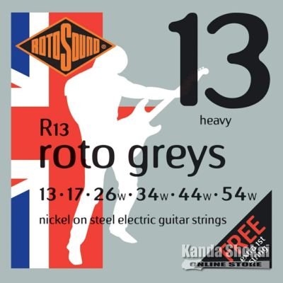 Rotosound ( ロトサウンド )<br> Rotos Heavy Nickel on Steel, R13 (.013-.054)