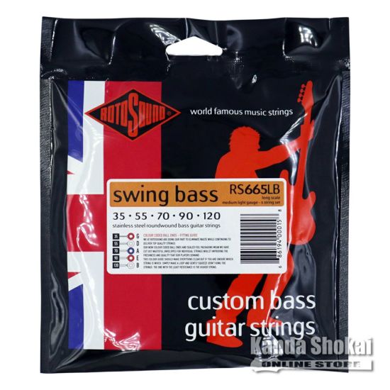 Rotosound ( ロトサウンド ) Swing Bass 66 Medium Light 5-Strings