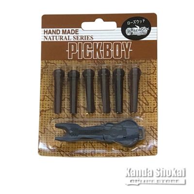 Pickboy ( ピックボーイ )<br> BP-150RW Bridge Pin, Rosewood