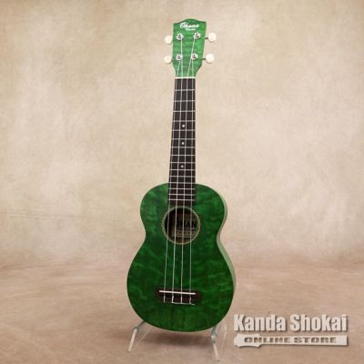 Ohana Ukuleles ( オハナウクレレ )<br> SK-15W, Laminate Series, Colored Soprano, Green