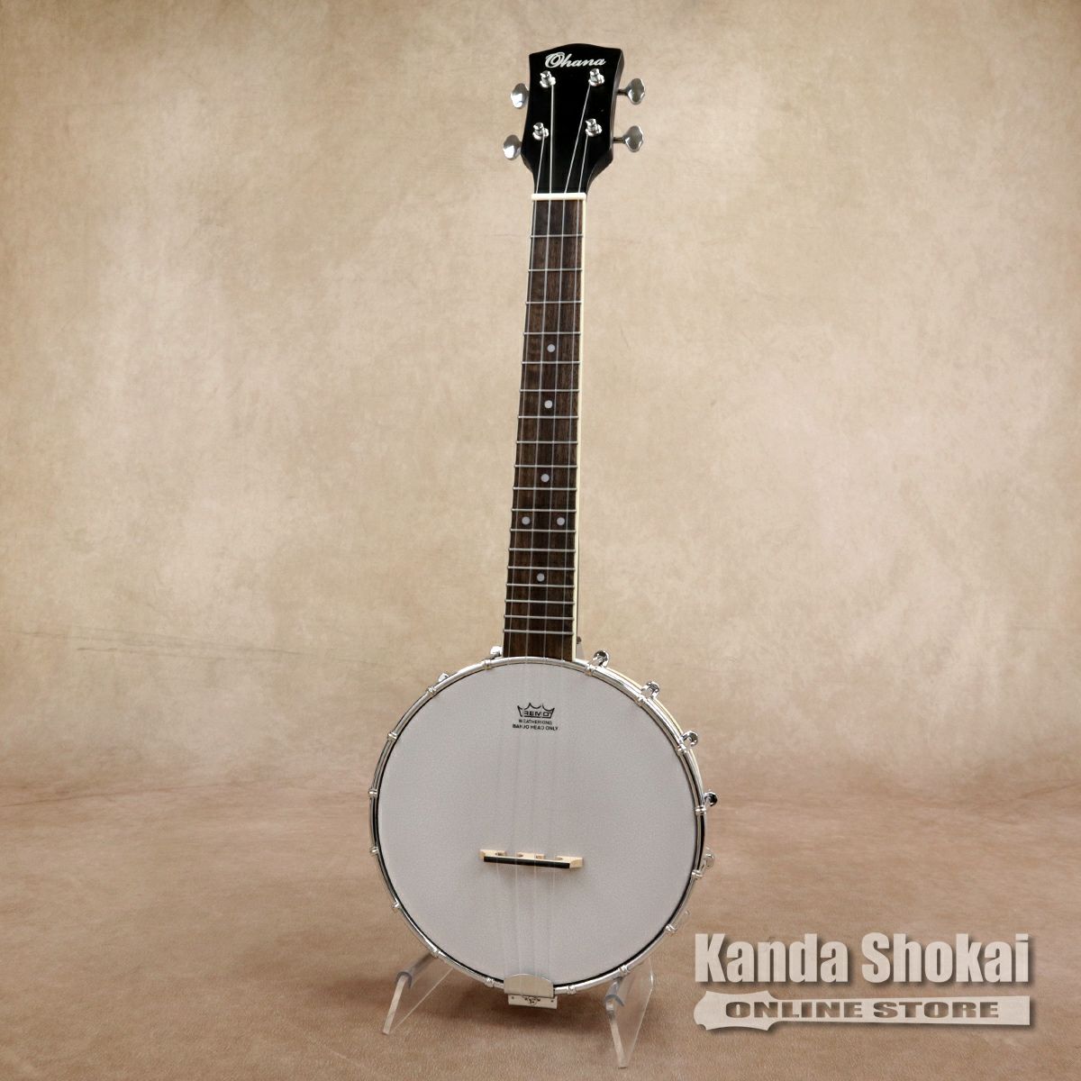 Ohana Ukuleles ( オハナウクレレ ) TK-120BUC, Banjolele, Closed 