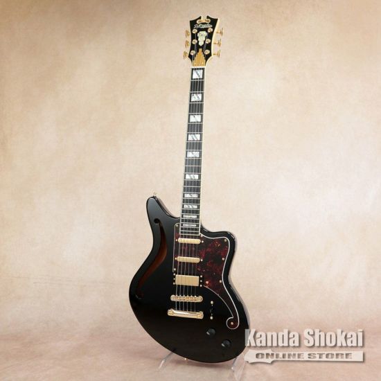D'Angelico ( ディアンジェリコ ) Deluxe Bedford SH, Black [S/N: W2101499] | ギターの通販なら  御茶ノ水楽器センター