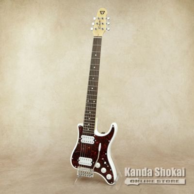 Traveler Guitar ( トラベラーギター )<br> Travelcaster Deluxe, Gloss White [S/N: TC03312]