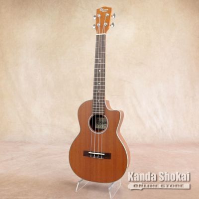 Ohana Ukuleles ( オハナウクレレ )<br> TK-20CE, Solid Mahogany Top, Cutaway