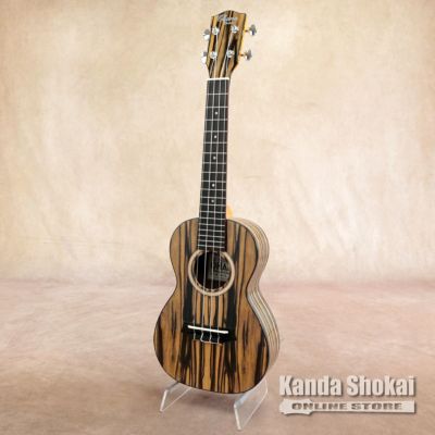 Ohana Ukuleles ( オハナウクレレ )<br> CK-150BWE, Black and White Ebony Concert