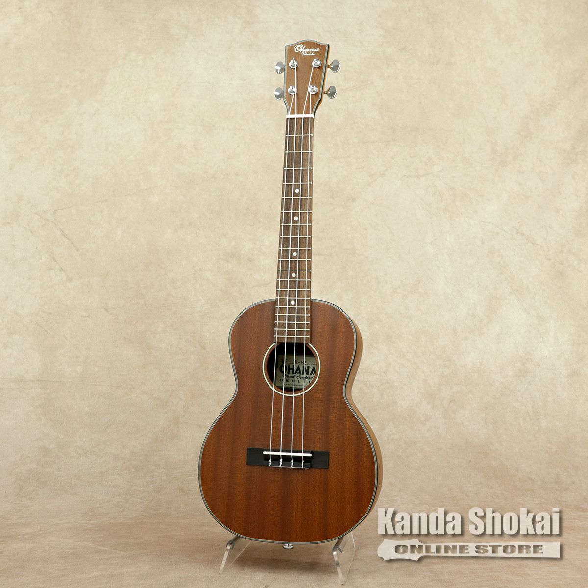 Ohana Ukuleles ( オハナウクレレ ) CK-20, Solid Mahogany Top 