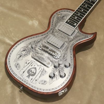 Zemaitis ( ゼマイティス )<br> MFG-AC-24 Aces & Eights, Natural [S/N: JG A24177]
