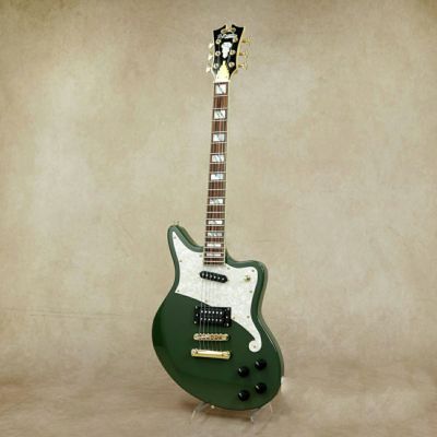 D'Angelico ( ディアンジェリコ )<br> Deluxe Bedford, Hunter Green [S/N: W2201041]