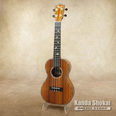 Ohana Ukuleles ( オハナウクレレ ) CK-450 SMP, Solid Spalted Maple 