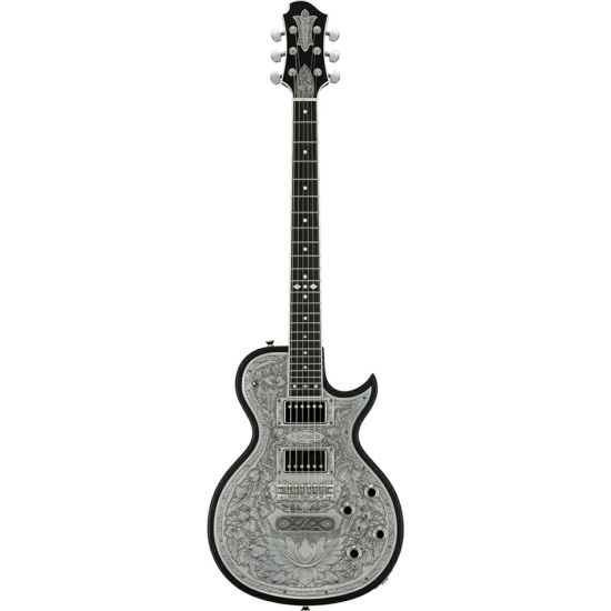 Zemaitis ( ゼマイティス ) THE PORTRAIT Metal Front HISASHI Signature Model, Black  | ギターの通販なら 御茶ノ水楽器センター