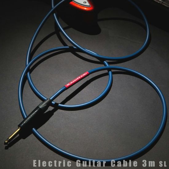 KAMINARI GUITARS（カミナリギターズ） Electric Guitar Cable K-GC3LS [エレキギター専用ケーブル](3M/SL)  | ギターの通販なら 御茶ノ水楽器センター