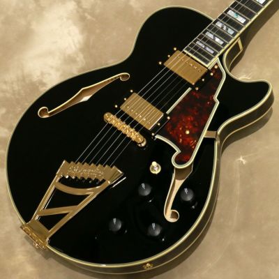 D'Angelico ( ディアンジェリコ )<br> Excel SS, Solid Black [S/N: W2300094]