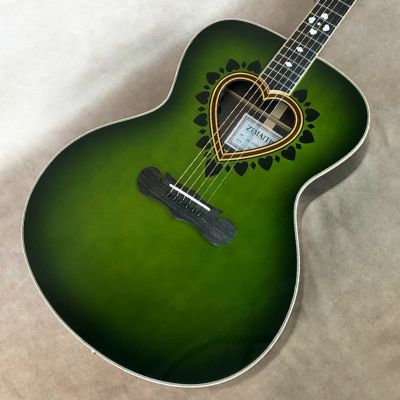 【限定カラー】 Zemaitis ( ゼマイティス )<br> AAJ-3000HW-E, Green Burst [S/N: ZT-251]