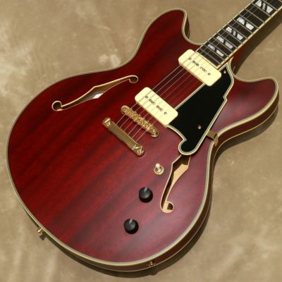 D'Angelico ( ディアンジェリコ )<br> Deluxe DC P-90, Satin Trans Wine[S/N:W2301361]
