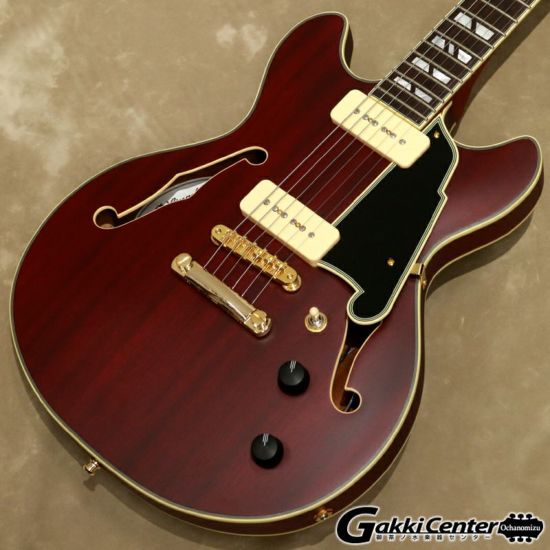 D'Angelico ( ディアンジェリコ ) Deluxe Mini DC P-90, SatinTrans