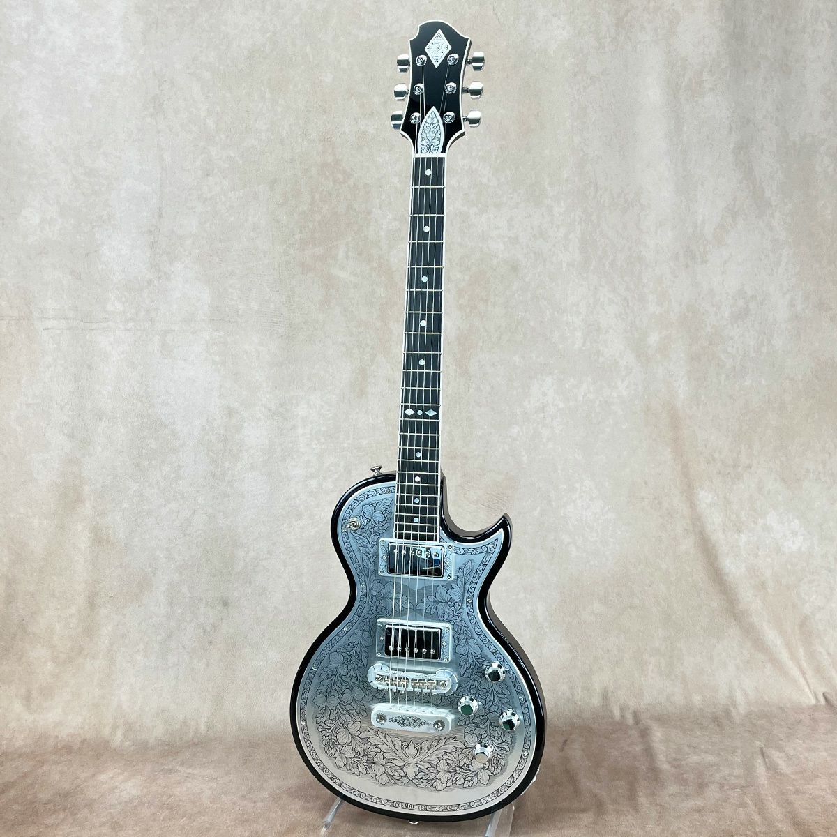 Zemaitis ( ゼマイティス ) Metal Fronts MFG24 BK, Gloss Black [S/N 