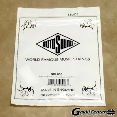 Rotosound ( ロトサウンド )<br> STAINLESS STEEL SINGLES SBL035