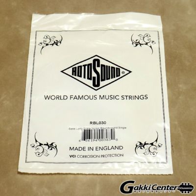Rotosound ( ロトサウンド )<br> NICKEL (UNSILKED) SINGLES RBL030