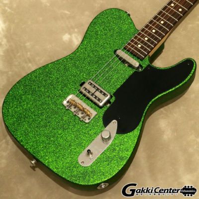 Luxxtone Guitars （ ラックストーンギターズ ）<br>T-LUXX, Matte Olive Sparkle  [S/N: 0594]