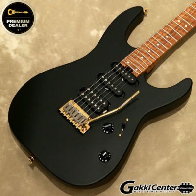 [Outlet]Charvel ( シャーベル )<br> USA Select DK24 HSS 2PT CM, Caramelized Maple Fingerboard, Satin Black [S/N: UC210129]