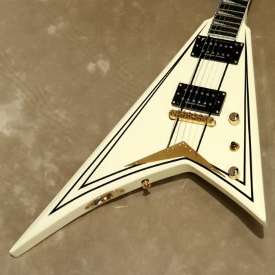 Jackson ( ジャクソン )<br> Pro Series Rhoads RRT-3, Ivory with Black Pinstripes [S/N: ISJ2302155]