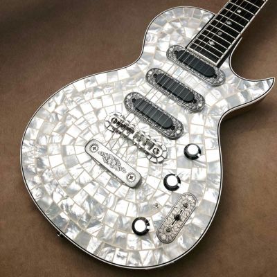 Zemaitis ( ゼマイティス )<br> THE PORTRAIT Pearl Front Ultimate White 3S [S/N: JGA23255]