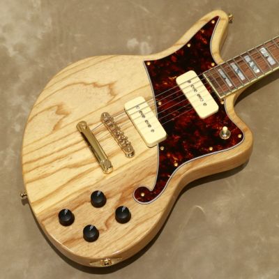 D'Angelico ( ディアンジェリコ )<br> Deluxe Bedford Swamp Ash P-90, Natural [S/N: W2201017]