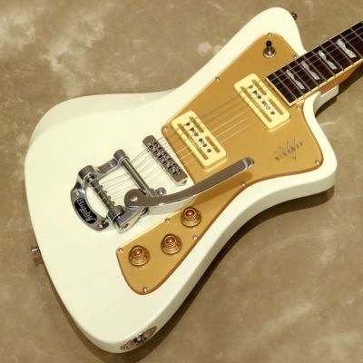 Baum Guitars ( バウム・ギター )<br> Wingman with Tremolo, Vintage White [S/N: WM 00429]