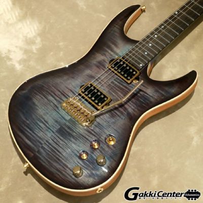Valenti Guitars ( ヴァレンティーギター )<br> Nebula Carved, Violet Blue(Dark Burst) [S/N: #26]