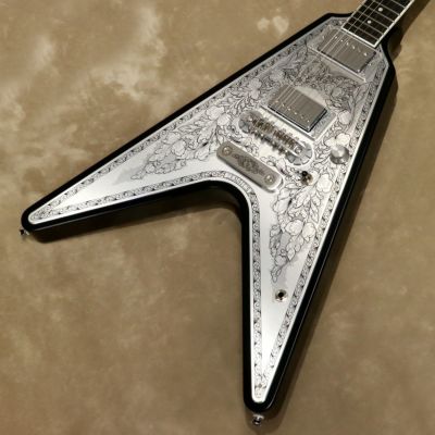 Zemaitis ( ゼマイティス )<br> Metal Fronts MFV22, Black [S/N: 23036]