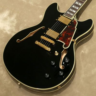 D'Angelico ( ディアンジェリコ )<br> Excel DC, Solid Black [S/N: W2202000]