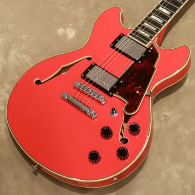 D'Angelico ( ディアンジェリコ )<br> Premier Mini DC, Fiesta Red [S/N: KP225128]