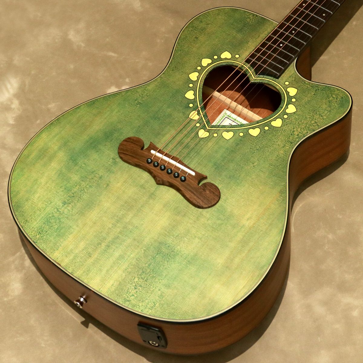 Zemaitis ( ゼマイティス ) CAF-85HCW, Forest Green [S/N: ZE22043450 