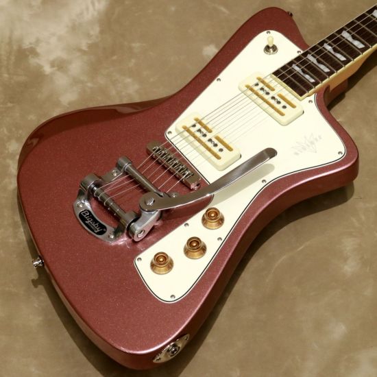 Baum Guitars ( バウム・ギター ) Wingman-W with Tremolo, Burgundy