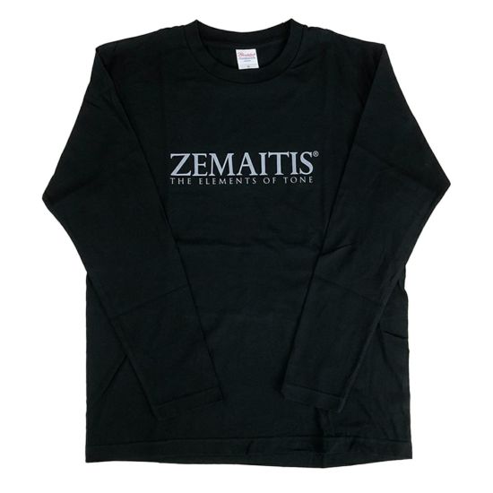 Zemaitis ( ゼマイティス )Long Sleeve Logo T-Shirt