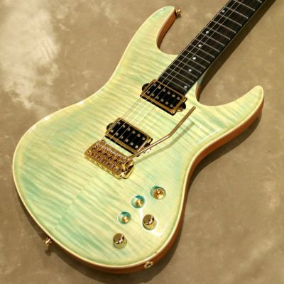 Valenti Guitars ( ヴァレンティーギター )<br> Nebula Carved, Ice Blue
