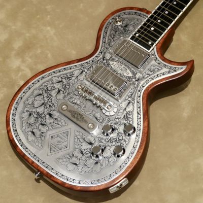 Zemaitis ( ゼマイティス ) THE PORTRAIT Metal Front HISASHI Signature Model, Black  | ギターの通販なら 御茶ノ水楽器センター