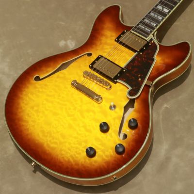 [Outlet]D'Angelico ( ディアンジェリコ )<br> Excel DC XT, Iced Tea Burst Quilt [S/N: W2201753]