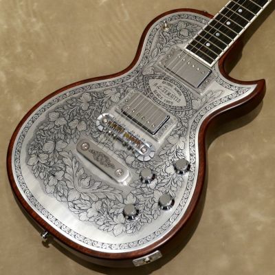 Zemaitis ( ゼマイティス ) THE PORTRAIT Metal Front HISASHI Signature Model, Black  | ギターの通販なら 御茶ノ水楽器センター