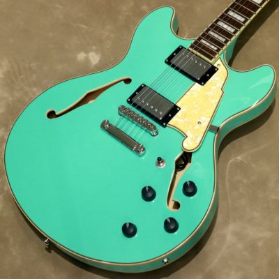 D'Angelico ( ディアンジェリコ )<br> Premier DC, Surf Green [S/N: WN2409030]