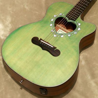 Zemaitis ( ゼマイティス )<br> CAF-90HCW, Forest Green Mother of Pearl [S/N: ZE24090112]