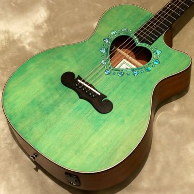 Zemaitis ( ゼマイティス )<br> CAF-90HCW, Forest Green Abalone [S/N:ZE24090080]