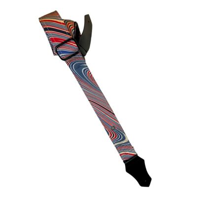 Get'm Get'm ( ゲットム ゲットム )<br>Good Vibes 2“ Guitar Strap, Groovy Red White & Blue