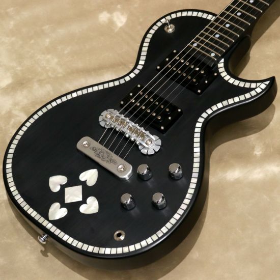 Zemaitis ( ゼマイティス ) IFG-AC-24 Heart, Black [S/N: JG A25146