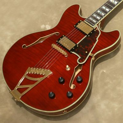 D'Angelico ( ディアンジェリコ ) Premier Mini DC, Fiesta Red [S/N